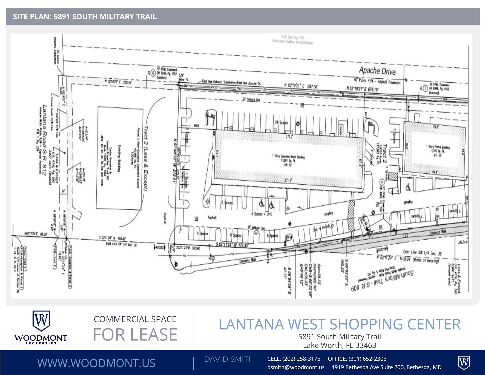 5891 S Military Trl, Lake Worth, FL à louer Plan de site– Image 1 sur 6
