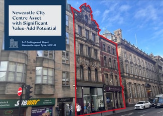 Plus de détails pour 5-7 Collingwood St, Newcastle Upon Tyne - Bureau à vendre