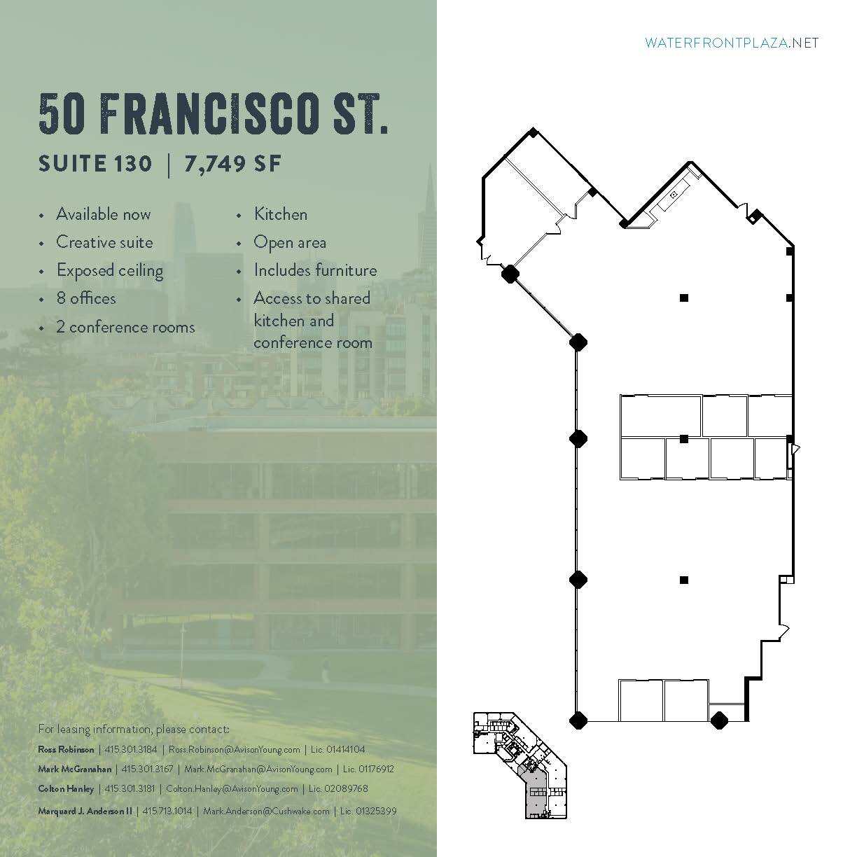 1700 Montgomery St, San Francisco, CA à louer Photo intérieure– Image 1 sur 1