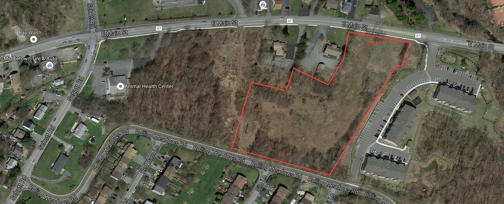 530 E Main St, Middletown, NY à vendre - Aérien – Image 2 sur 5