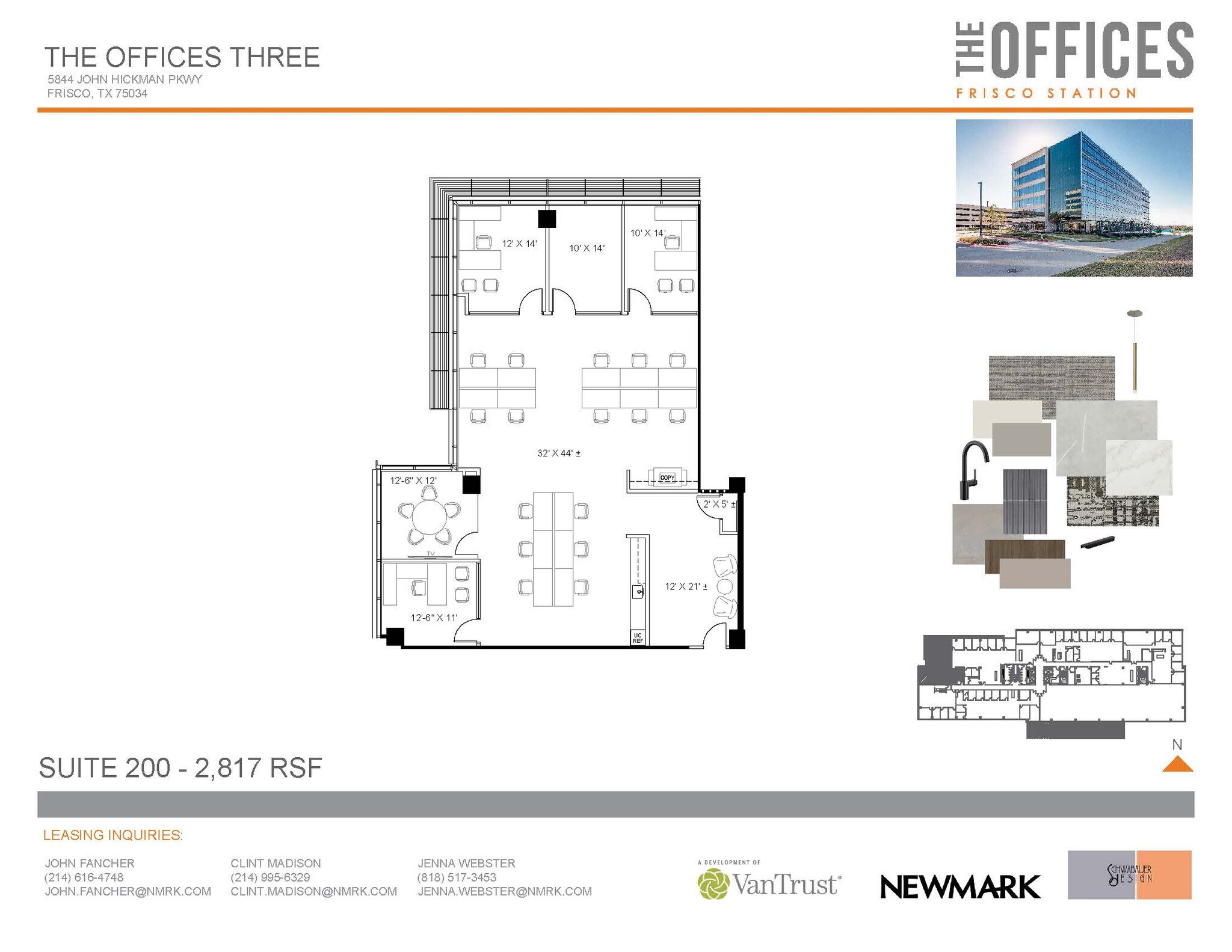 6160 Warren Pky, Frisco, TX à louer Plan d’étage– Image 1 sur 1