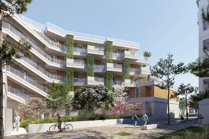 Bureau dans Montpellier à louer - Photo de l’immeuble – Image 2 sur 4