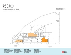 600 Jefferson Plz, Rockville, MD à louer Plan d’étage– Image 1 sur 1