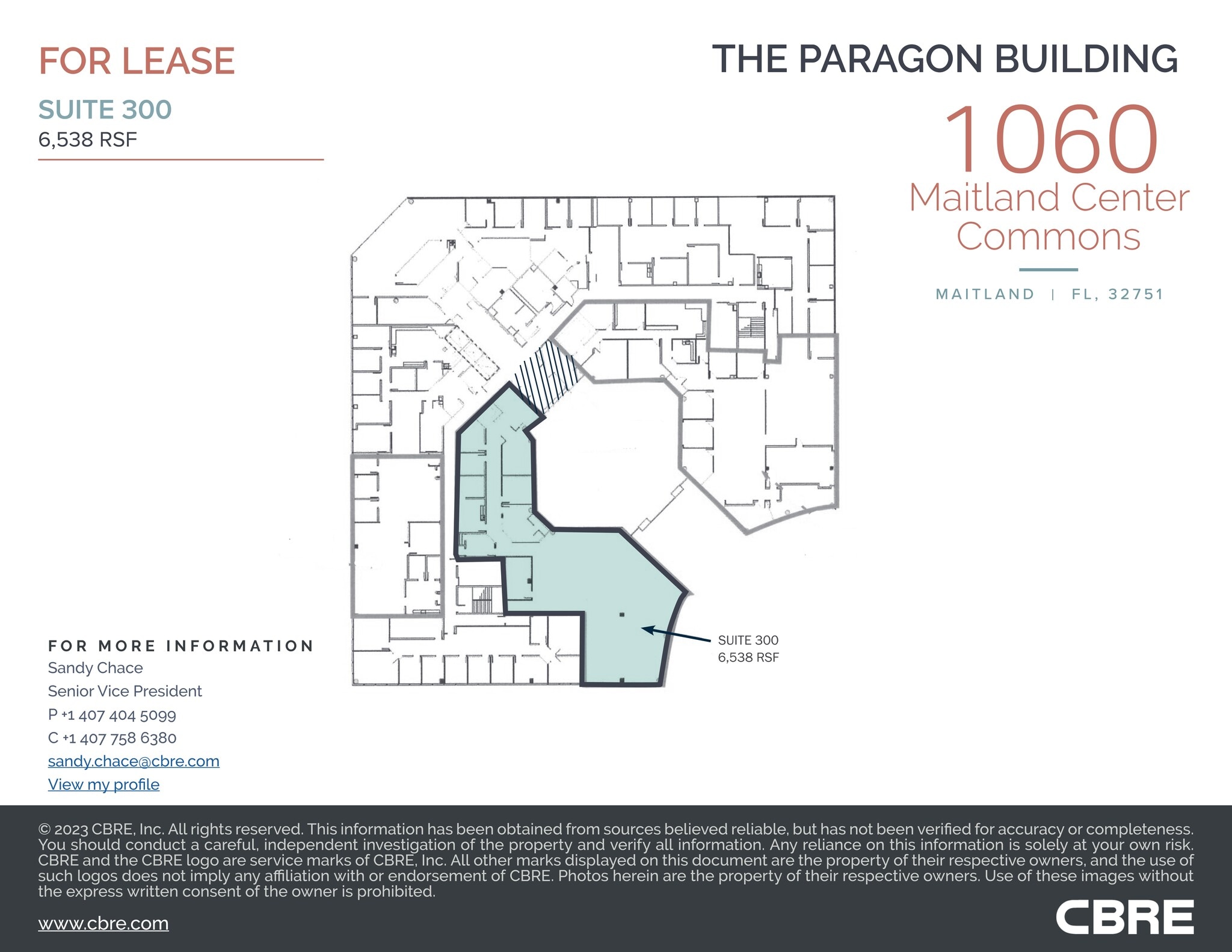 1060 Maitland Center Commons, Maitland, FL à louer Plan de site– Image 1 sur 4