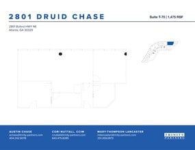 2801 Buford Hwy NE, Atlanta, GA à louer Plan de site– Image 1 sur 1