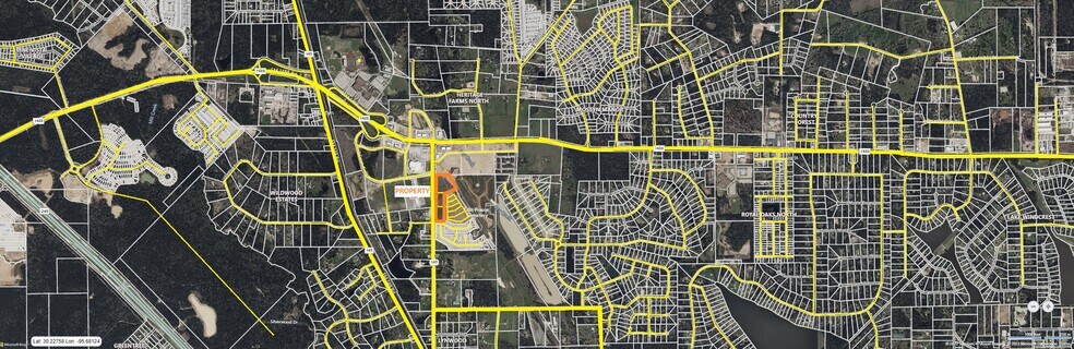 38800 Spur 149 rd, Magnolia, TX à vendre - Aérien – Image 3 sur 4