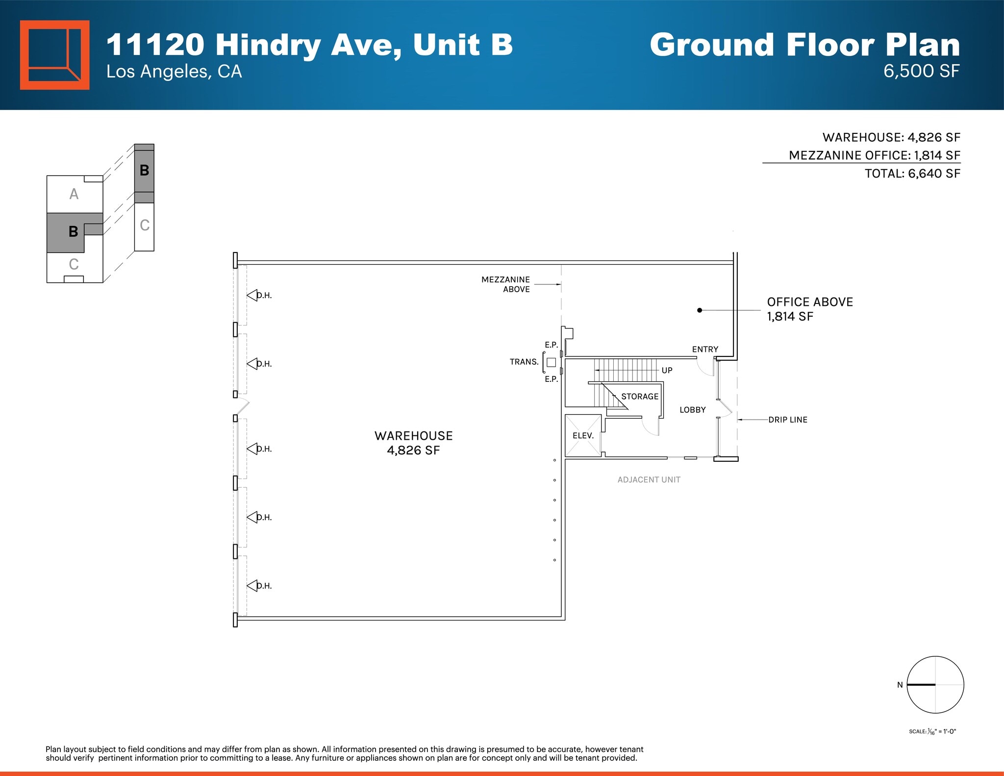 11200 Hindry Ave, Los Angeles, CA à louer Plan de site– Image 1 sur 4