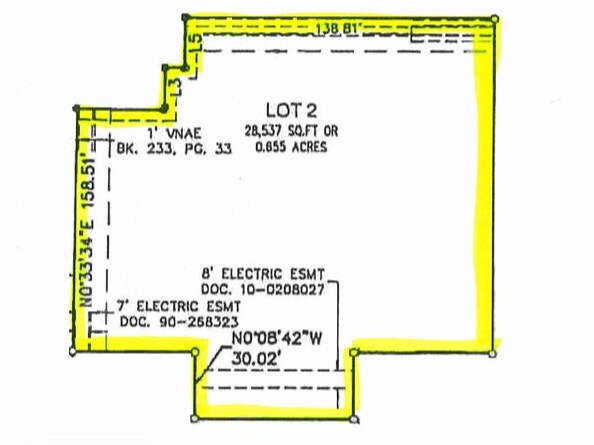 1461 W Southern Ave, Mesa, AZ à vendre - Plan cadastral – Image 2 sur 7