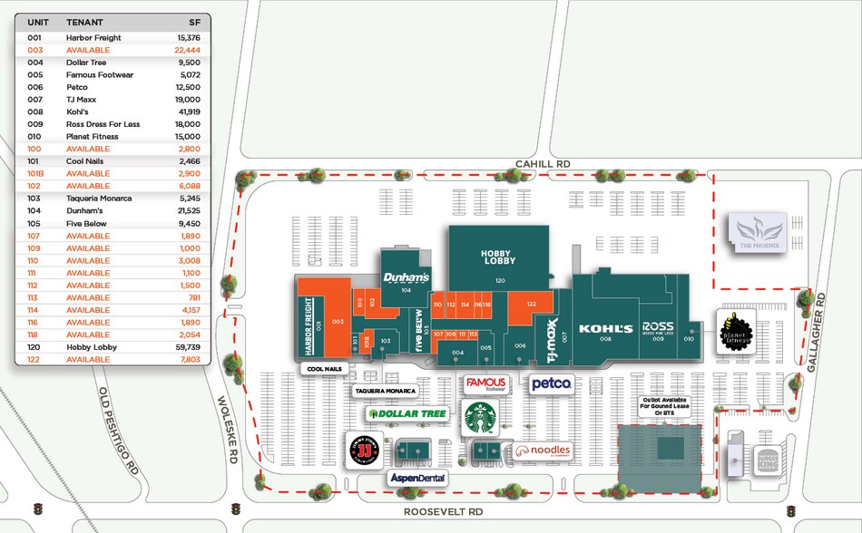 2300-2800 Roosevelt Rd, Marinette, WI à louer - Photo de l’immeuble – Image 2 sur 11