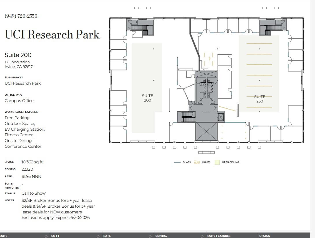 111 Academy Dr, Irvine, CA à louer Plan d’étage– Image 1 sur 1