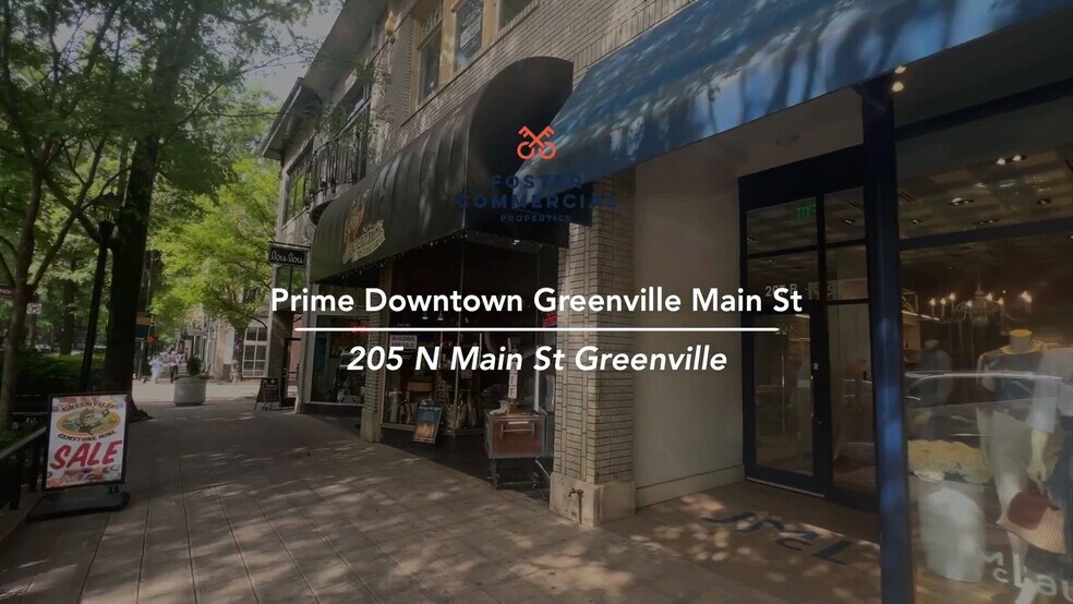 205 N Main St, Greenville, SC à vendre - Vidéo sur l’annonce professionnelle – Image 2 sur 14