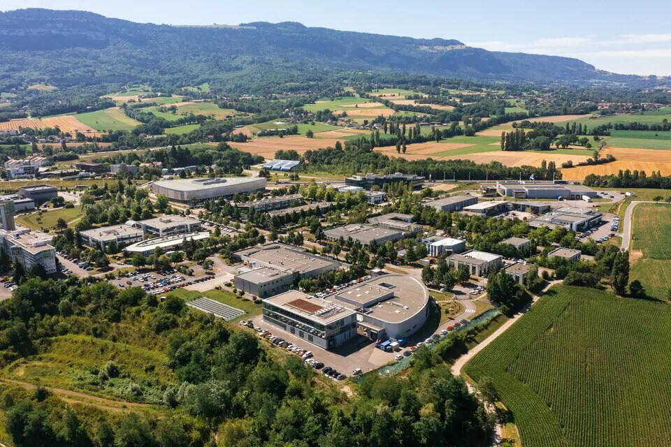 Terrain dans Archamps à vendre Aérien– Image 1 sur 2