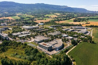 Archamps - VUE AÉRIENNE  vue de carte