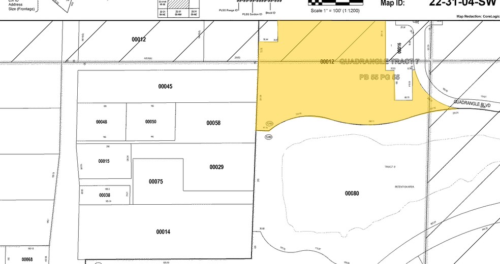 3850 Quadrangle Blvd, Orlando, FL à louer - Plan cadastral – Image 2 sur 2