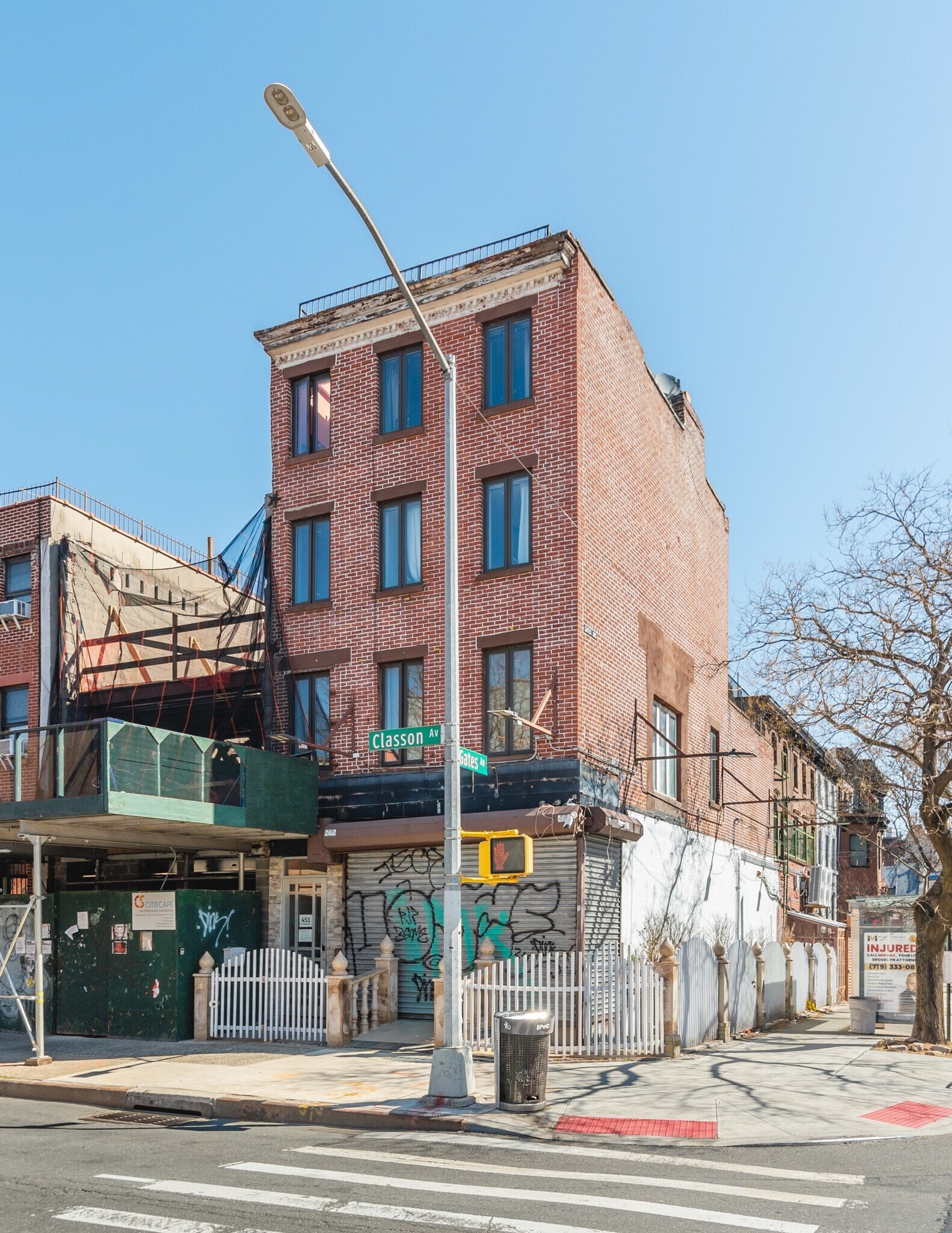 451 Classon Ave, Brooklyn, NY à vendre Photo de l’immeuble– Image 1 sur 14