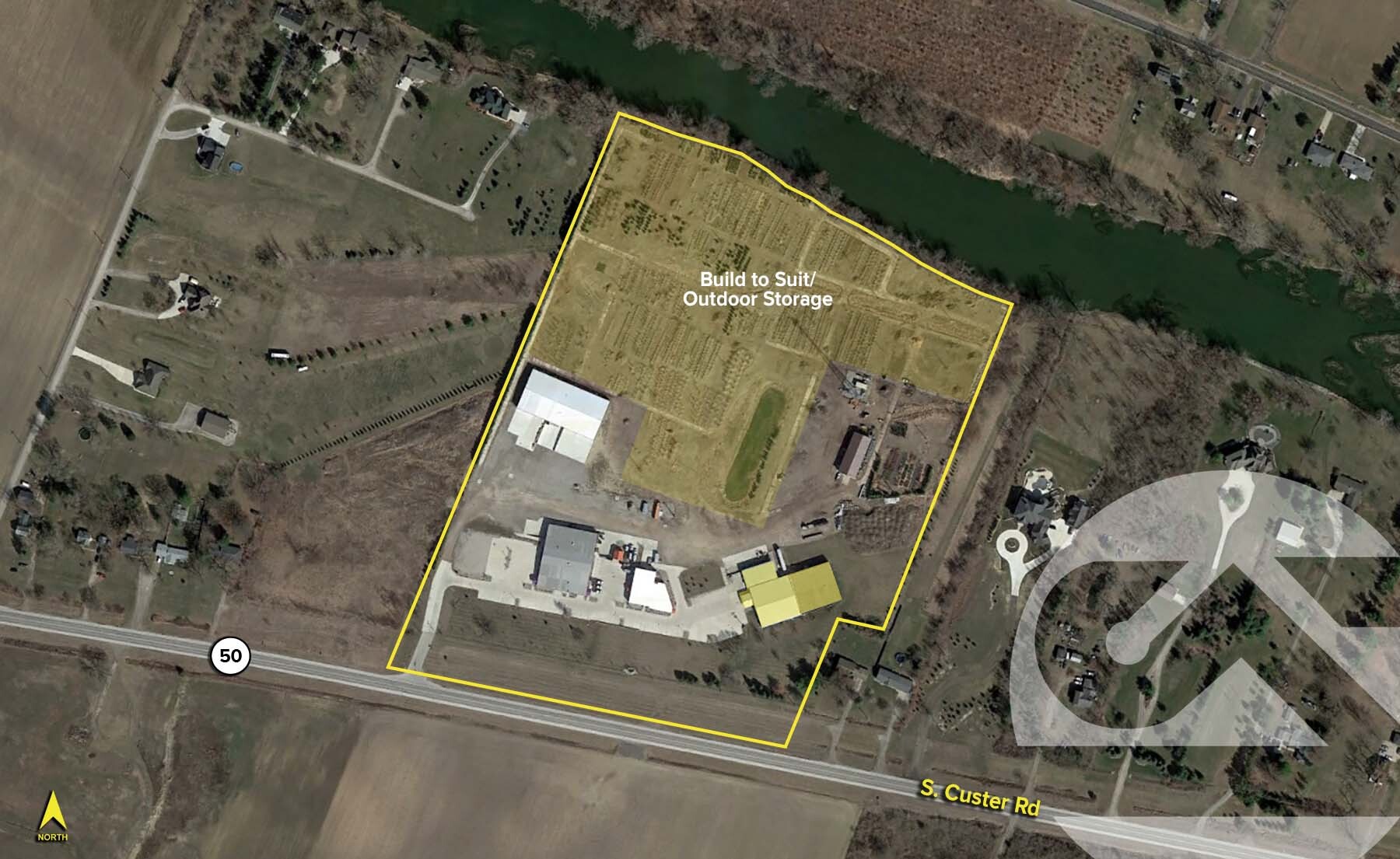 4658 S Custer Rd, Monroe, MI à louer Aérien– Image 1 sur 3