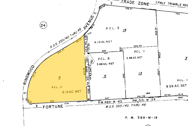 1701 Fortune Dr, San Jose, CA à louer - Plan cadastral – Image 2 sur 3