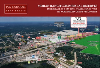 Plus de détails pour I-45 & Moran Ranch Blvd, Willis, TX - Terrain à vendre