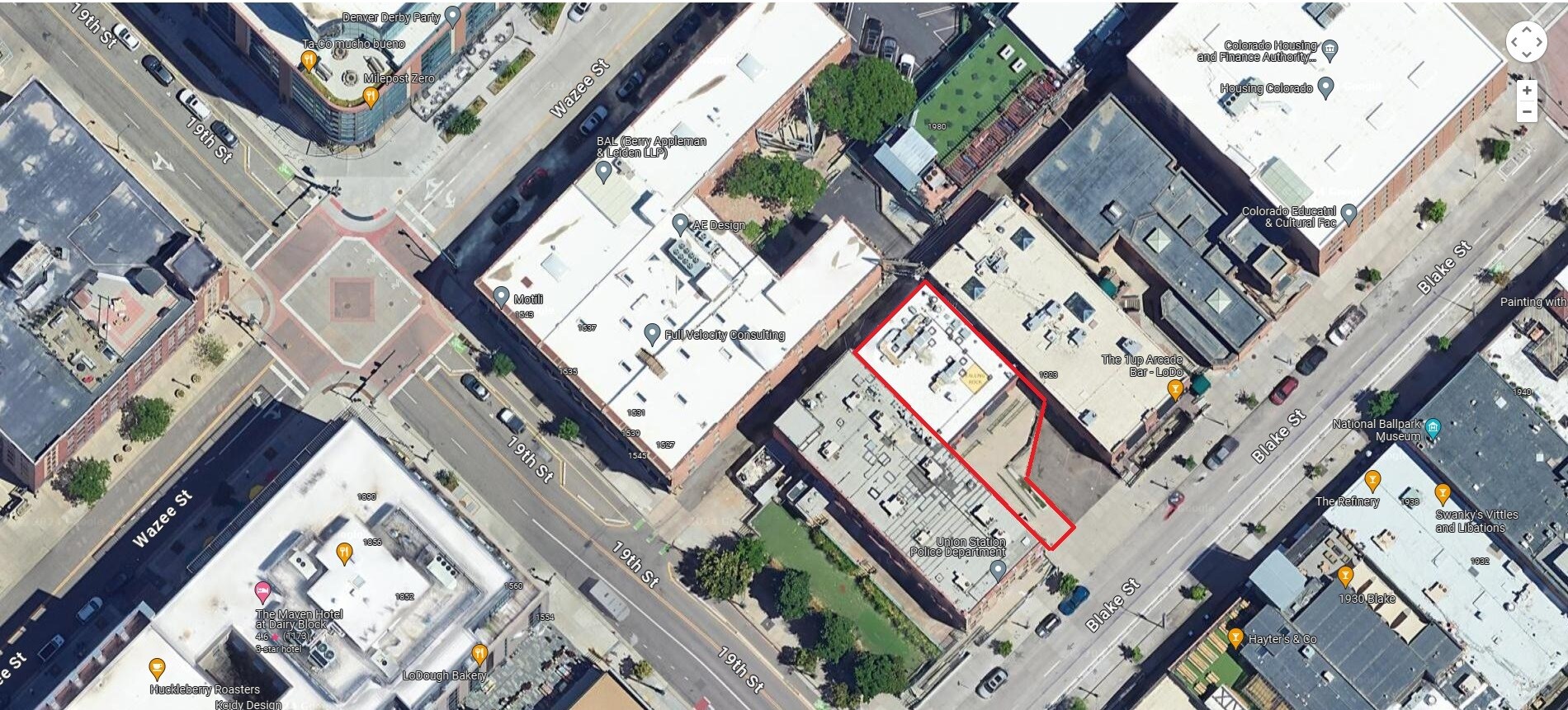 1919 Blake St, Denver, CO à vendre Aérien– Image 1 sur 7