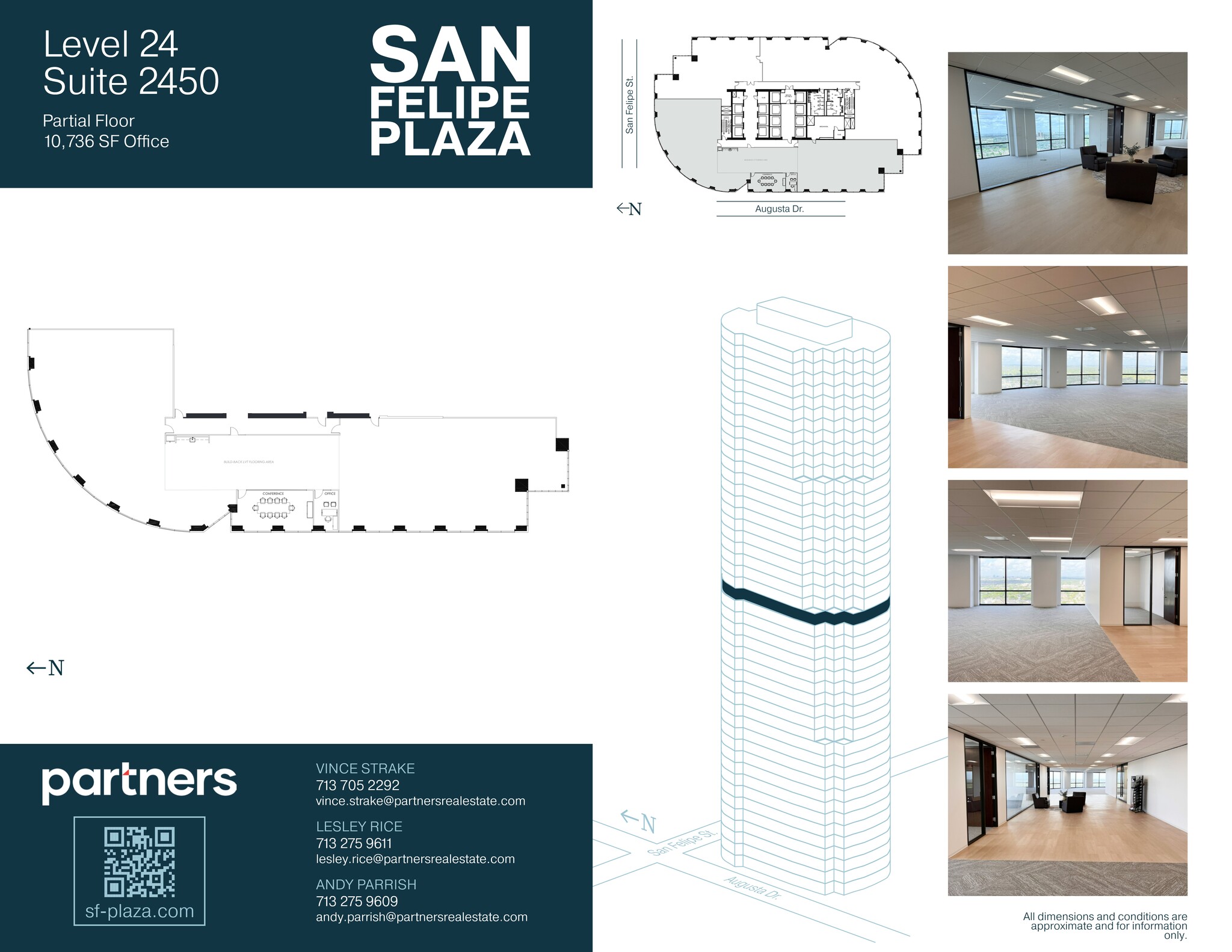 5847 San Felipe St, Houston, TX à louer Plan de site– Image 1 sur 2