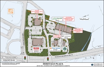 240 Route 202, Flemington, NJ à louer Plan de site– Image 1 sur 1