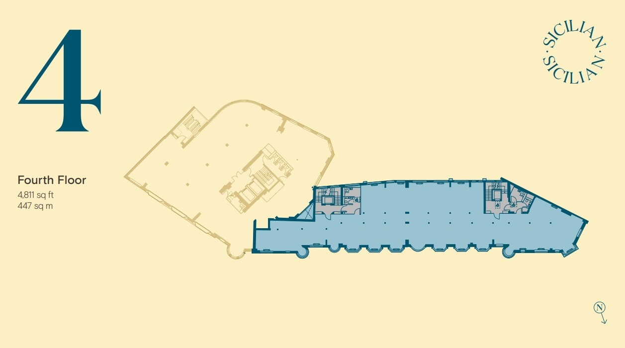 Sicilian Av, Londres à louer Plan d’étage– Image 1 sur 1