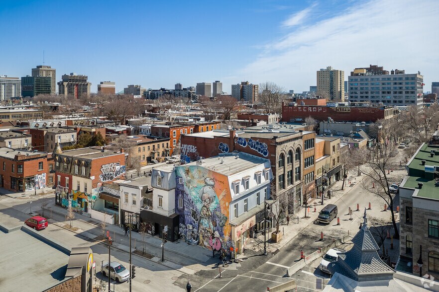 3723-3725 Boul Saint Laurent, Montréal, QC à louer - Aérien – Image 2 sur 3