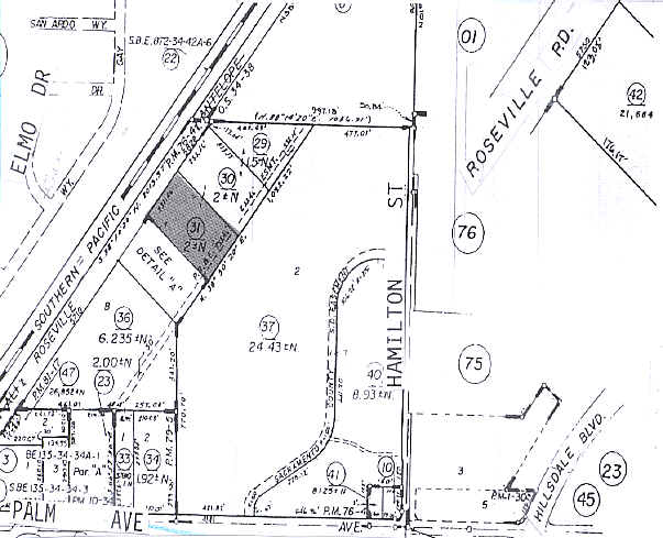 5800 Roseville Rd, Sacramento, CA à louer - Plan cadastral – Image 2 sur 3