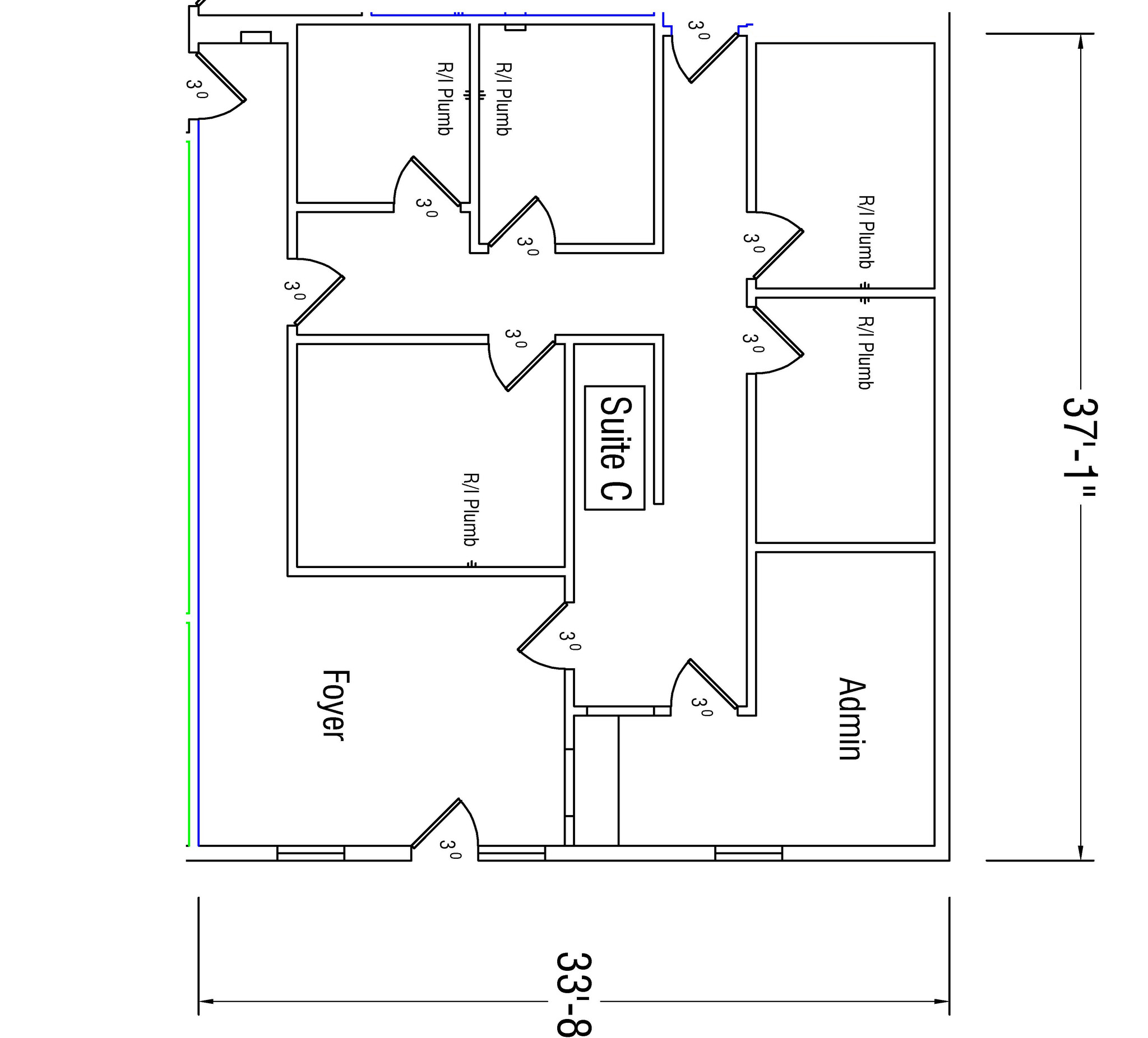 200 S College St, Morganton, NC à louer Plan d’étage– Image 1 sur 1