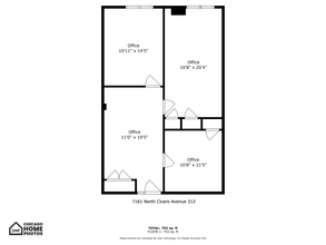 7161 N Cicero Ave, Lincolnwood, IL à louer Plan d’étage– Image 1 sur 1