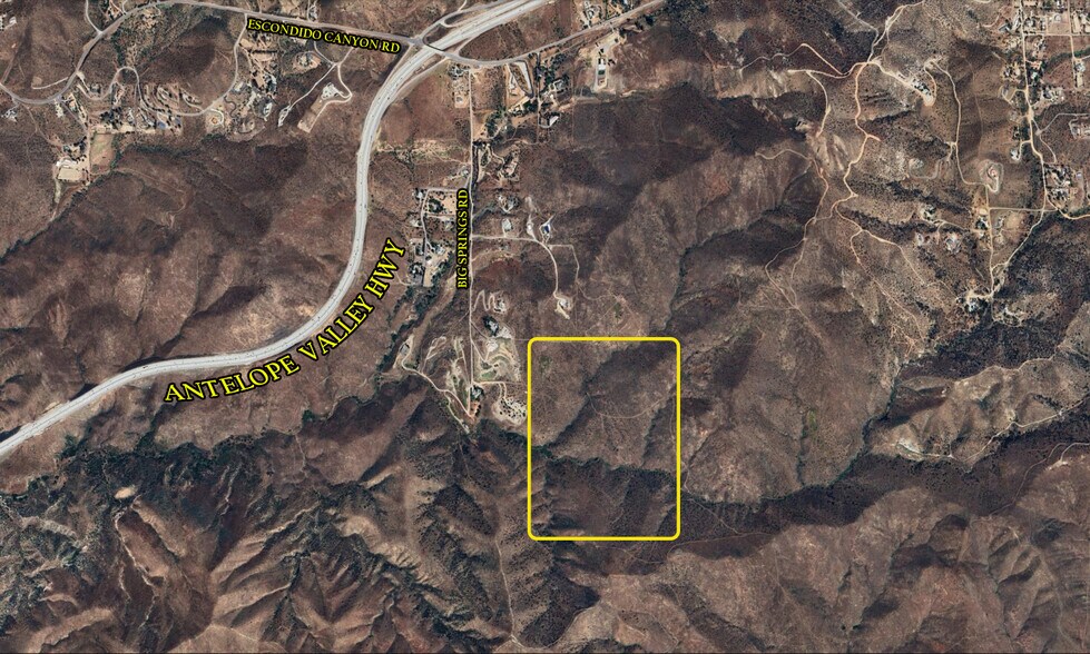 0 Big Springs Road Rd, Agua Dulce, CA à vendre - Aérien – Image 1 sur 12