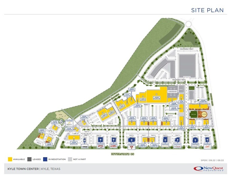 I-35 & Bebee Rd, Kyle, TX à louer - Plan de site – Image 2 sur 7