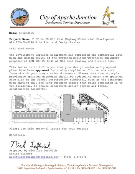 1955 Old West Hwy, Apache Junction, AZ à vendre - Photo de l’immeuble – Image 3 sur 16