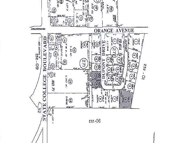 2151 S DuPont Dr, Anaheim, CA à louer - Plan cadastral – Image 2 sur 6