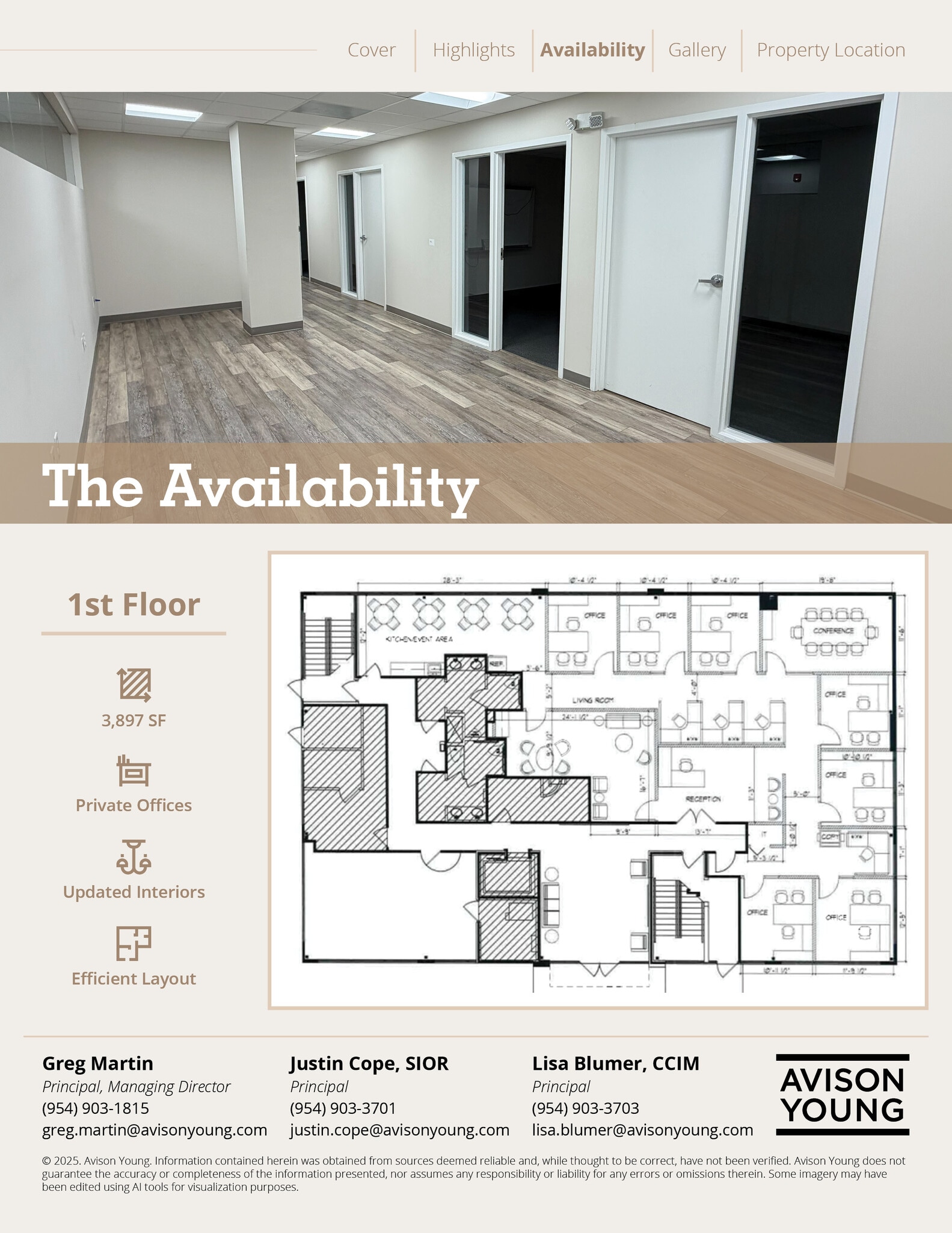 500 Sawgrass Corporate Pky, Sunrise, FL à louer Plan d’étage– Image 1 sur 1