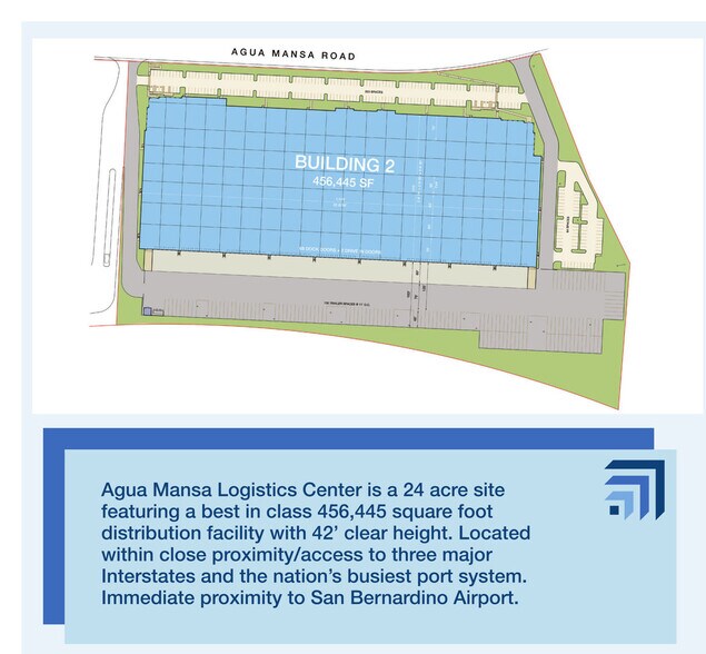 Industriel/Logistique dans Colton, CA à louer - Plan d’étage – Image 2 sur 2