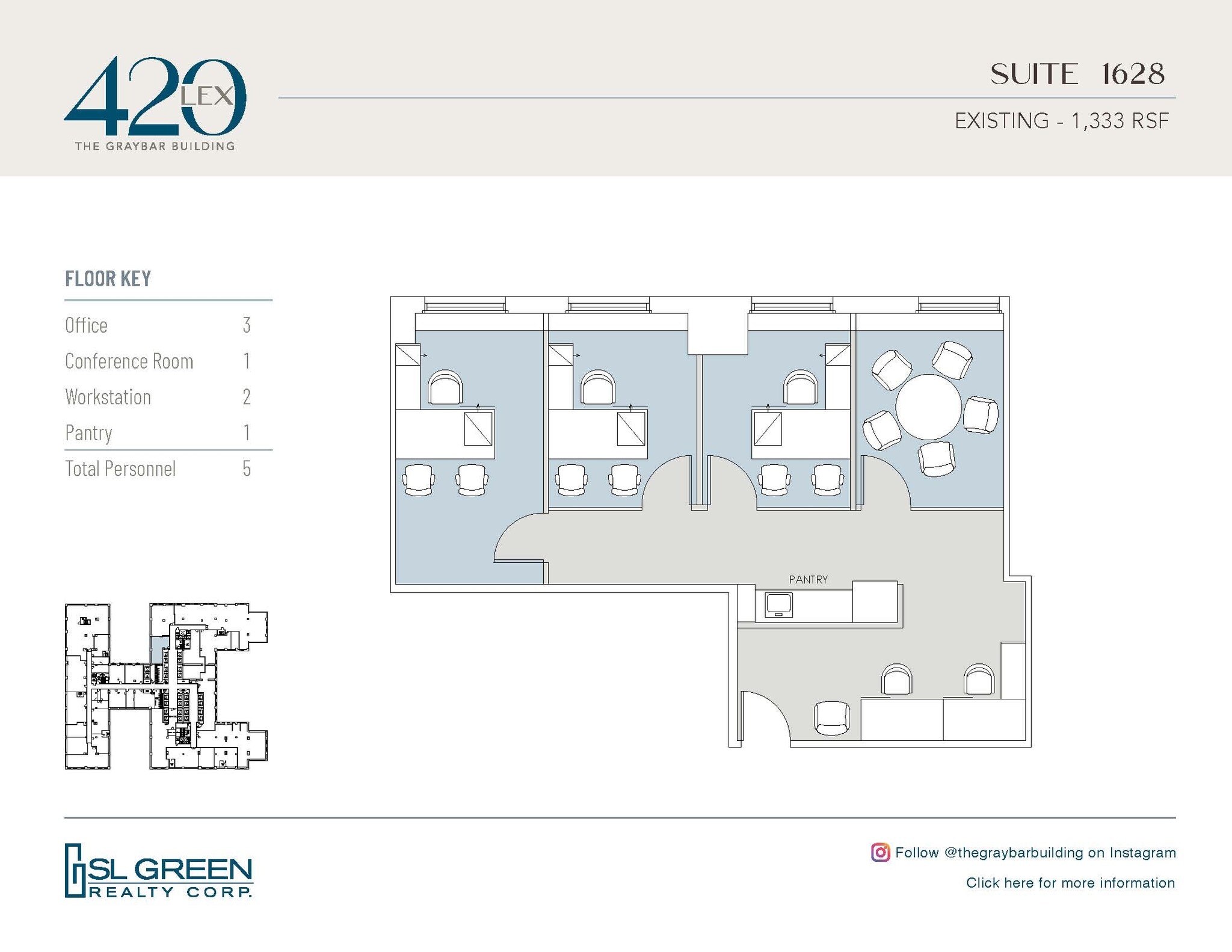 420 Lexington Ave, New York, NY à louer Plan d’étage– Image 1 sur 1
