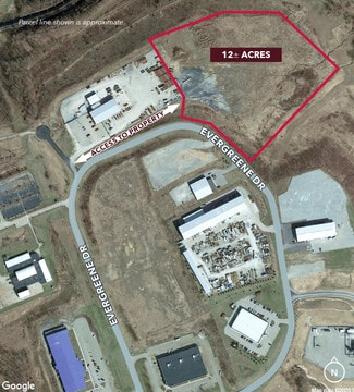 Plus de détails pour 11001 Evergreene Dr, Waynesburg, PA - Terrain à louer