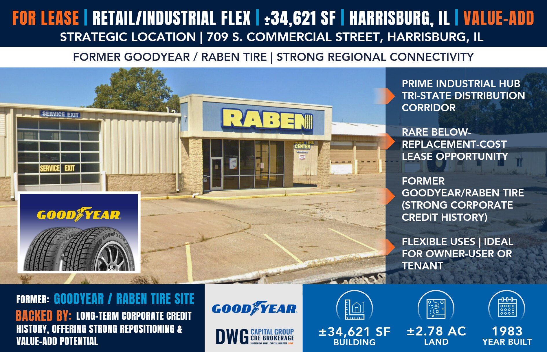 709 S Commercial St, Harrisburg, IL à vendre Photo de l’immeuble– Image 1 sur 5