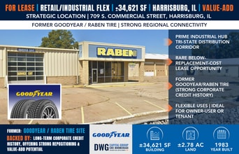 709 S Commercial St, Harrisburg, IL à vendre Photo de l’immeuble– Image 1 sur 5