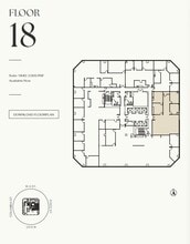 401 W A St, San Diego, CA à louer Plan d’étage– Image 1 sur 1