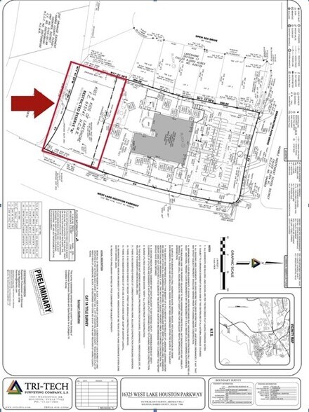 16325 W Lake Houston Pky, Houston, TX à vendre - Plan de site – Image 2 sur 2