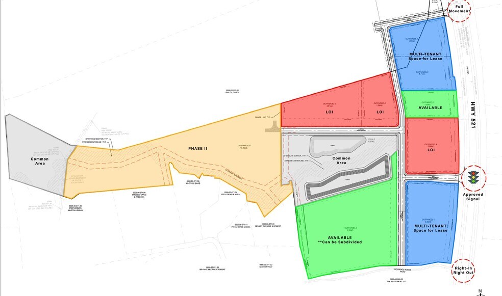 9425 Charlotte Hwy, Fort Mill, SC à vendre - Plan de site – Image 2 sur 5