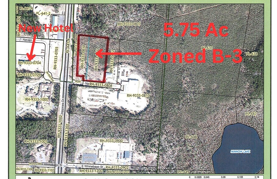 2001 Navajo Street, Rhinelander, WI à vendre - Aérien – Image 1 sur 1