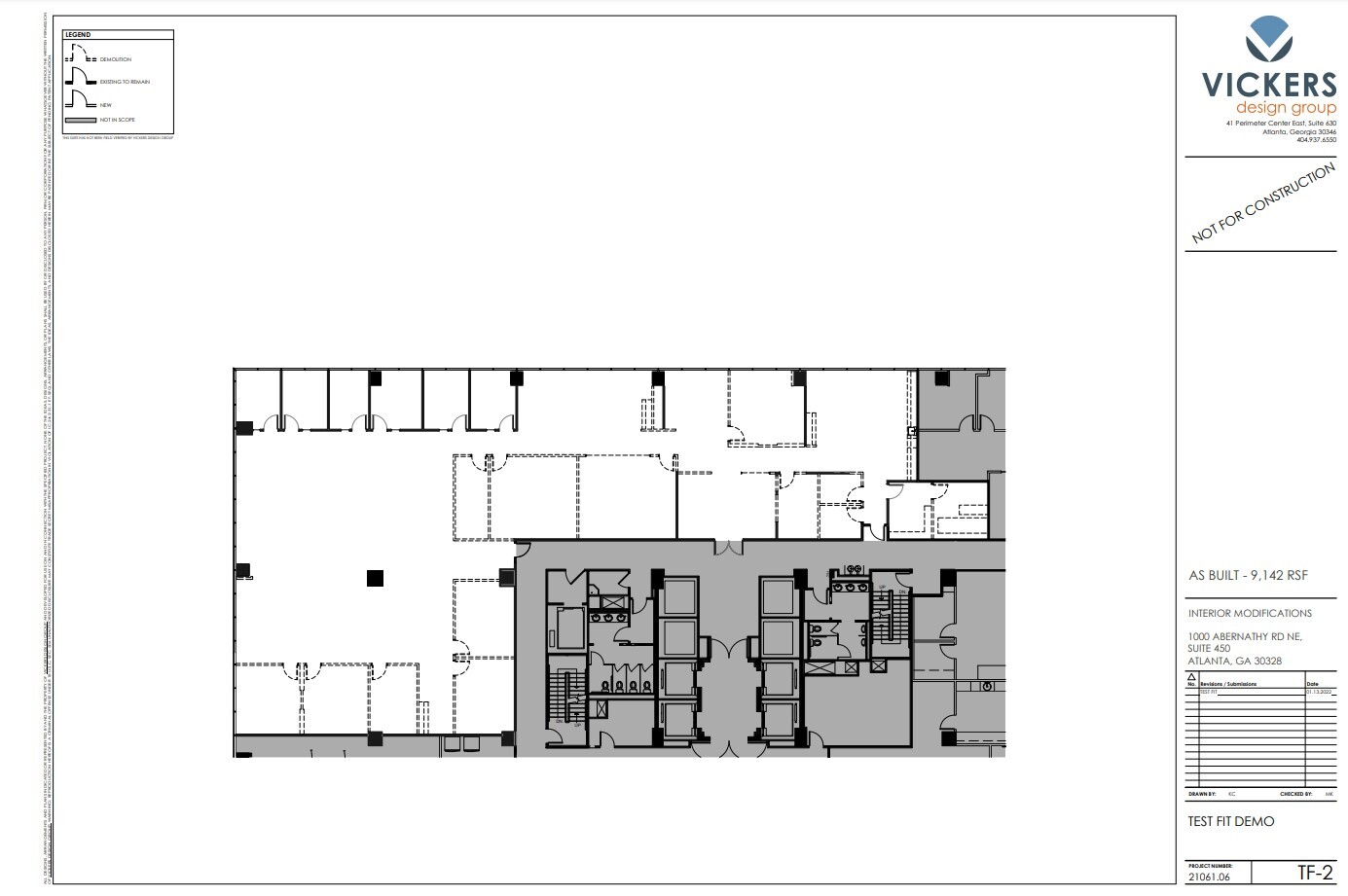 1200 Abernathy Rd NE, Atlanta, GA à louer Plan d’étage– Image 1 sur 1