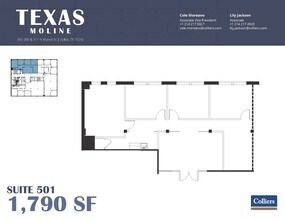 302-306 N Market St, Dallas, TX à louer Plan d’étage– Image 1 sur 1