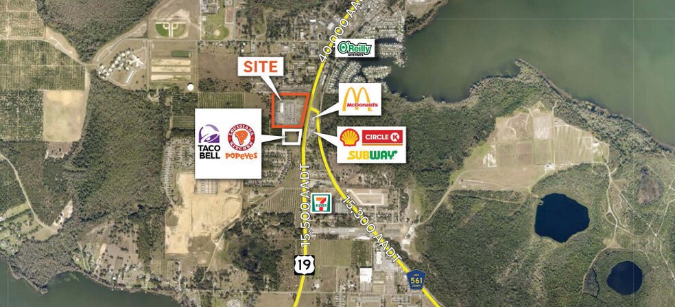 State Road 19 & County Road 561, Tavares, FL à louer - Aérien – Image 2 sur 3