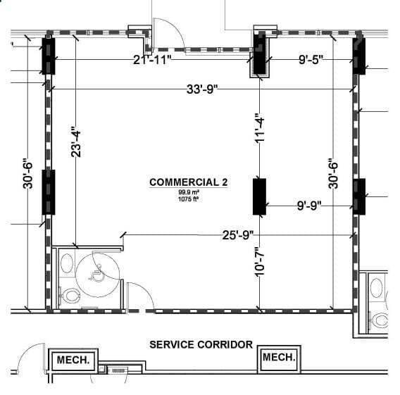 80-100 Starwood Dr, Guelph, ON à louer Plan d’étage– Image 1 sur 1