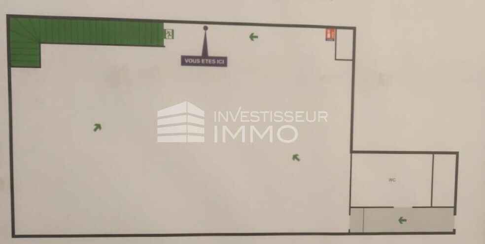 Bureau dans Viry Chatillon à louer - Plan d’étage – Image 3 sur 3
