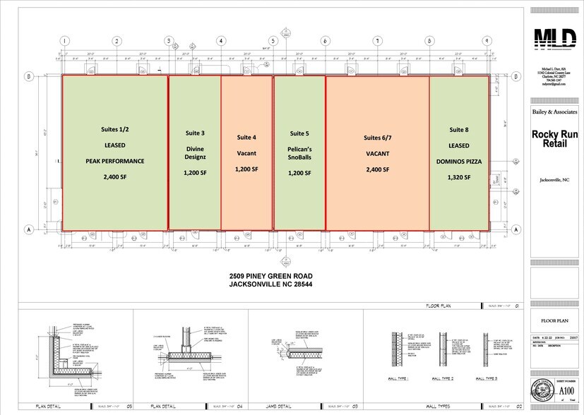 2509 Piney Green Rd, Jacksonville, NC à louer - Photo de l’immeuble – Image 1 sur 1